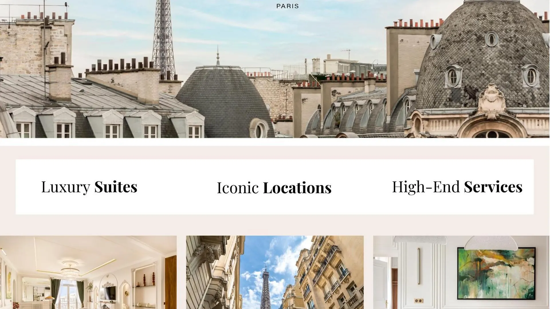 Merveil - Luxury Suite - Tour Eiffel - Bac I Paris 0*,