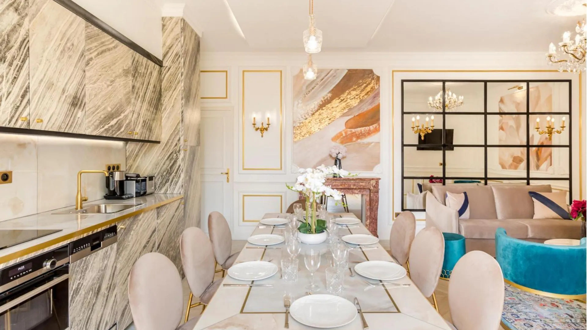 Merveil - Luxury Suite - Tour Eiffel - Bac I Paris Daire